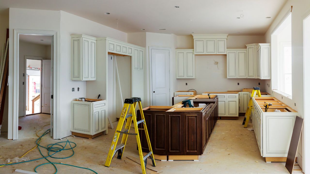 Remodeling kitchen