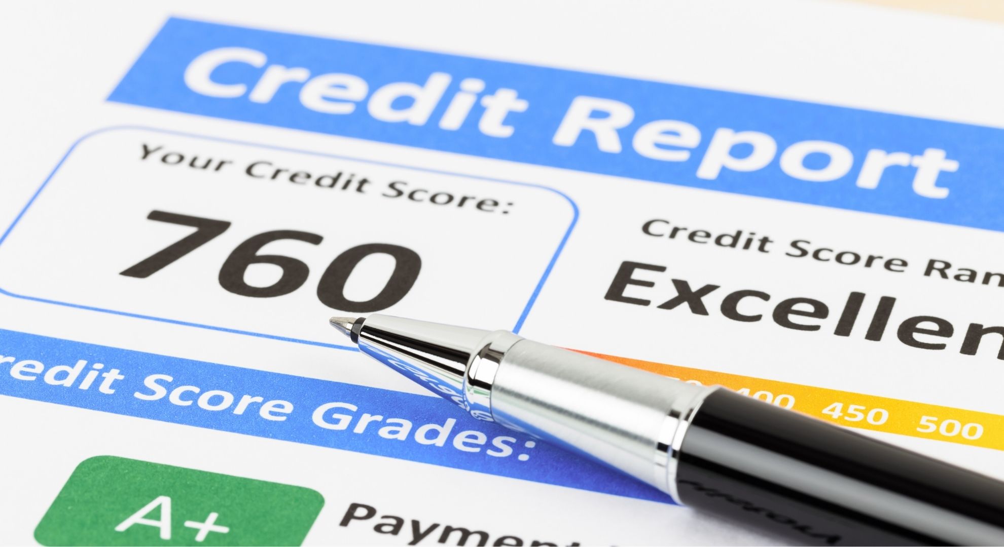 credit score report
